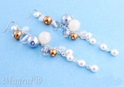 Kolczyki perłowe - 04345