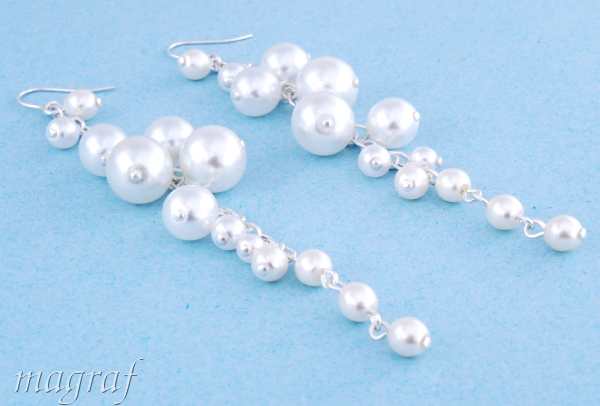 Kolczyki perłowe - 04749