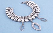 Bransoletka strass - 09208