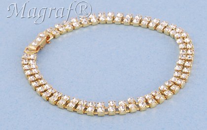 Bransoletka strass - 09276