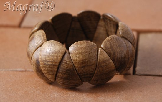 Bransoletka drewniana - 13505